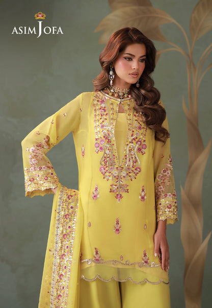 Asim Jofa | Zari Festive Collection | AJULD-06 - Formal Dress - available at Maria Faisal in UK and USA.