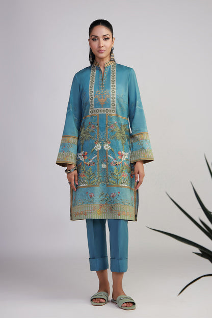 Shamaeel Ansari | Bagh e Bahar Lawn | Firoza bagh - Luxury Dress - available at Maria Faisal in UK and USA.