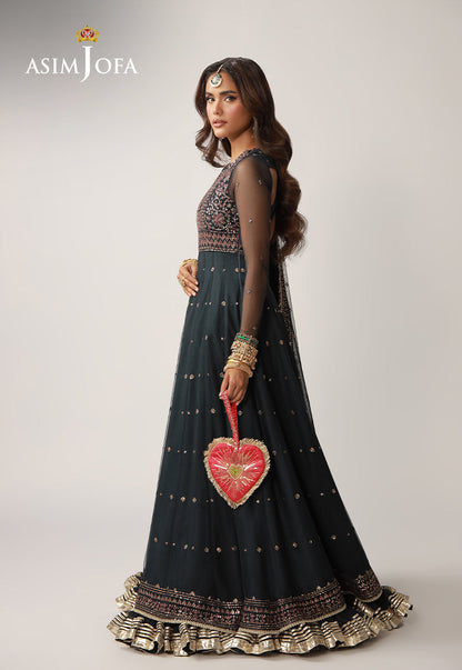 Asim Jofa | Layaan Festive Collection | AJULO-02 - Formal Dress - available at Maria Faisal in UK and USA.