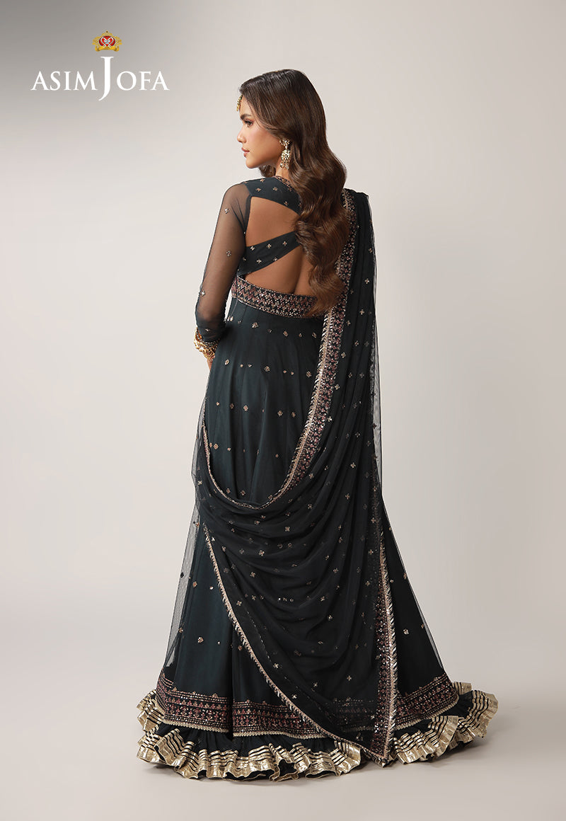 Asim Jofa | Layaan Festive Collection | AJULO-02 - Formal Dress - available at Maria Faisal in UK and USA.