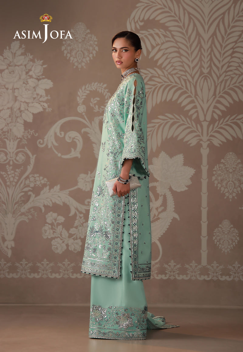 Asim Jofa | Zari Festive Collection | AJULD-09 - Formal Dress - available at Maria Faisal in UK and USA.