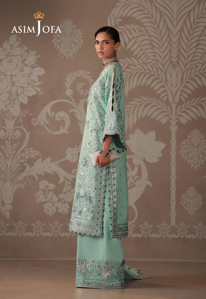 Asim Jofa | Zari Festive Collection | AJULD-09 - Formal Dress - available at Maria Faisal in UK and USA.