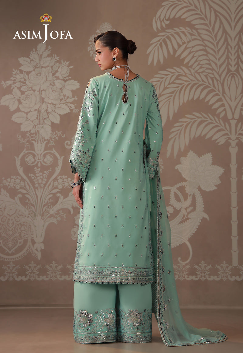 Asim Jofa | Zari Festive Collection | AJULD-09 - Formal Dress - available at Maria Faisal in UK and USA.