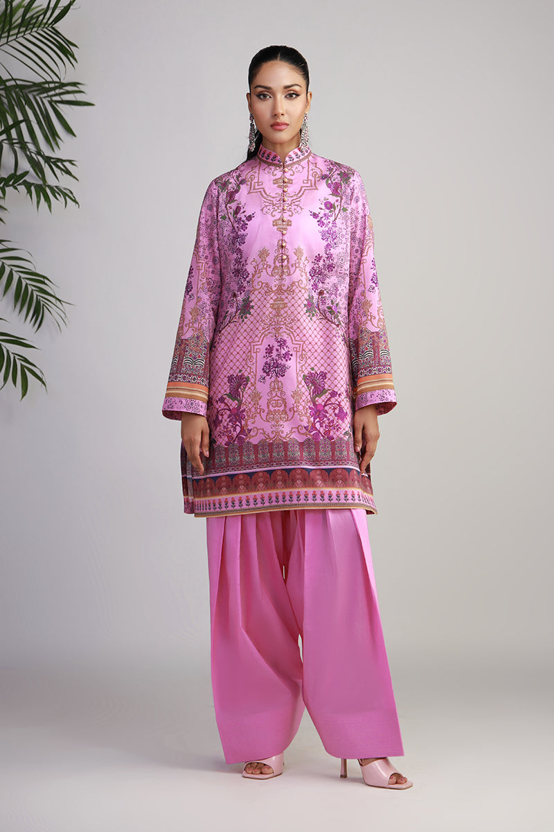 Shamaeel Ansari | Bagh e Bahar Lawn | Gulistan - Luxury Dress - available at Maria Faisal in UK and USA.