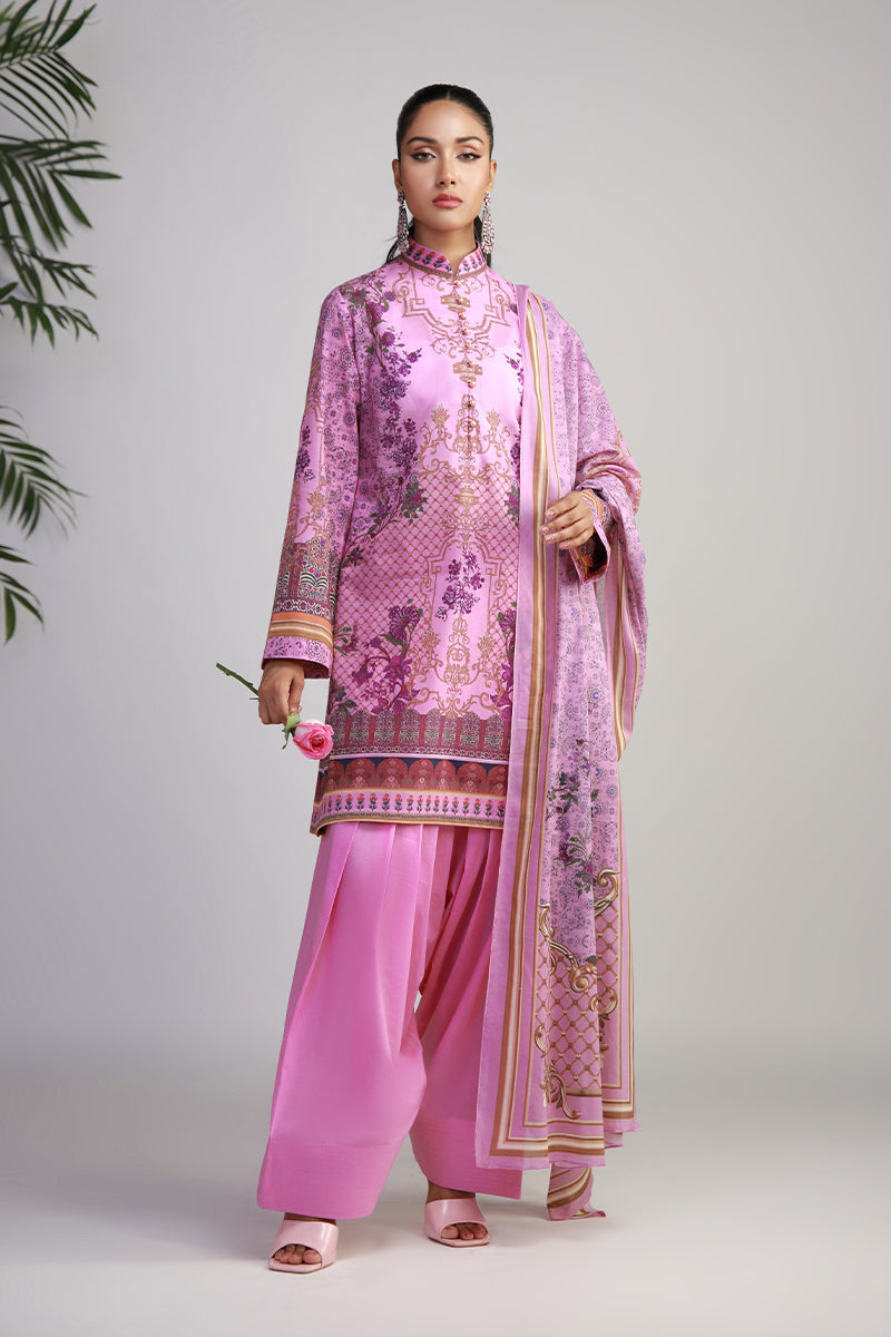 Shamaeel Ansari | Bagh e Bahar Lawn | Gulistan - Luxury Dress - available at Maria Faisal in UK and USA.