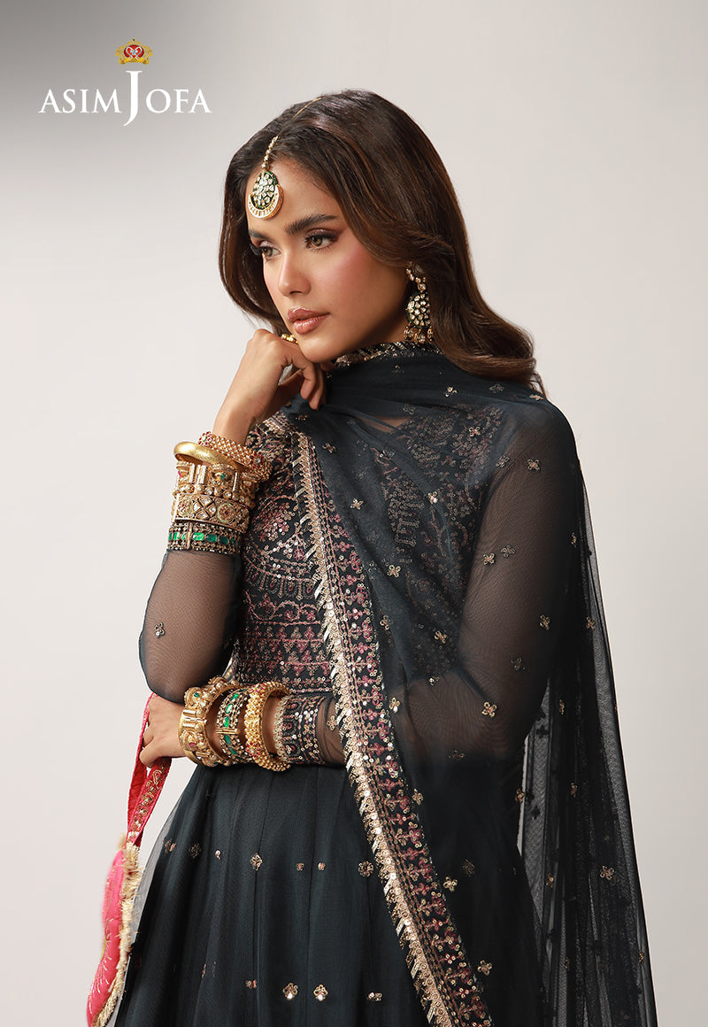Asim Jofa | Layaan Festive Collection | AJULO-02 - Formal Dress - available at Maria Faisal in UK and USA.