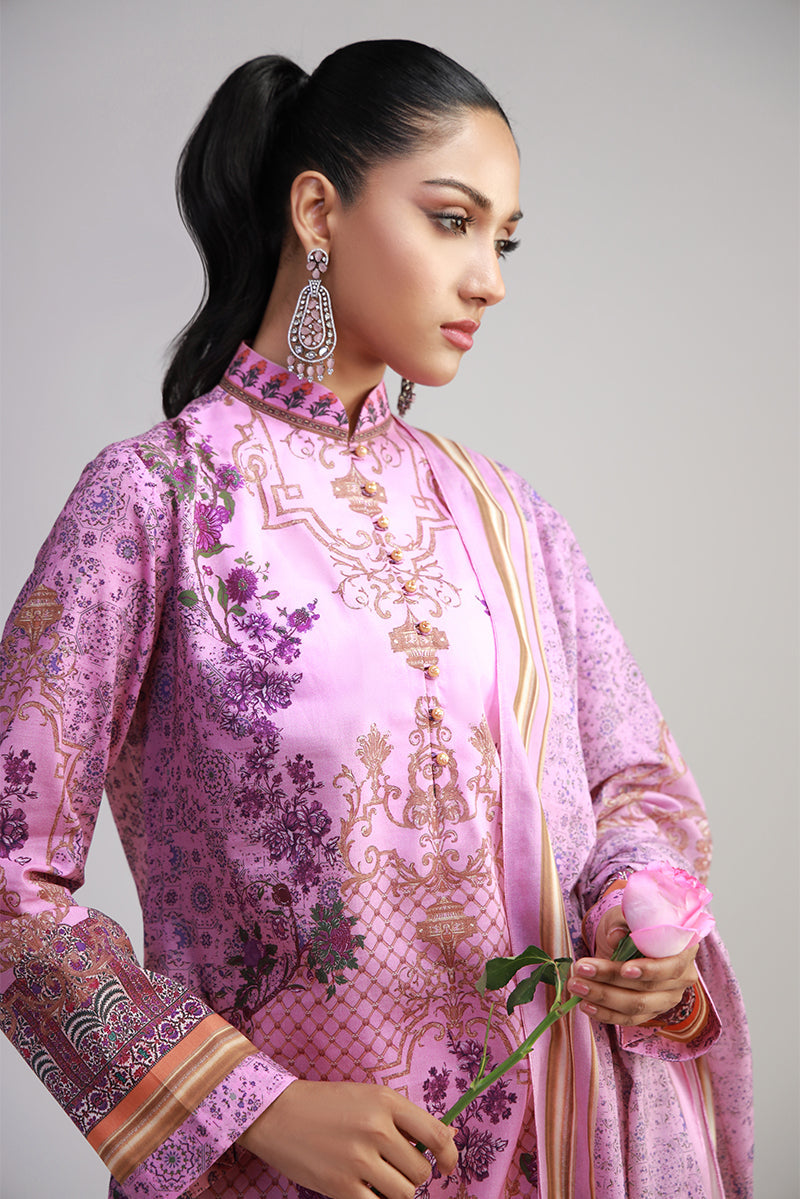 Shamaeel Ansari | Bagh e Bahar Lawn | Gulistan - Luxury Dress - available at Maria Faisal in UK and USA.
