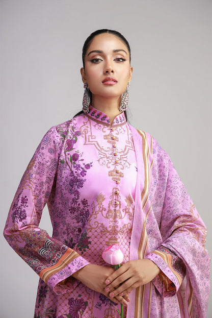 Shamaeel Ansari | Bagh e Bahar Lawn | Gulistan - Luxury Dress - available at Maria Faisal in UK and USA.