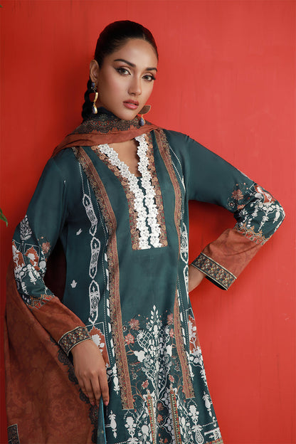 Shamaeel Ansari | Bagh e Bahar Lawn |Noor-e-Gul - Luxury Dress - available at Maria Faisal in UK and USA.