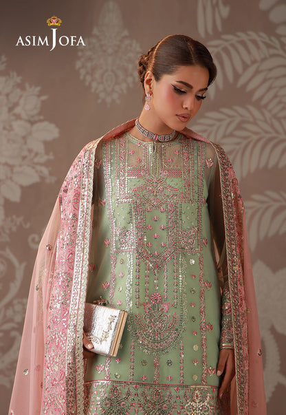 Asim Jofa | Zari Festive Collection | AJULD-10 - Formal Dress - available at Maria Faisal in UK and USA.