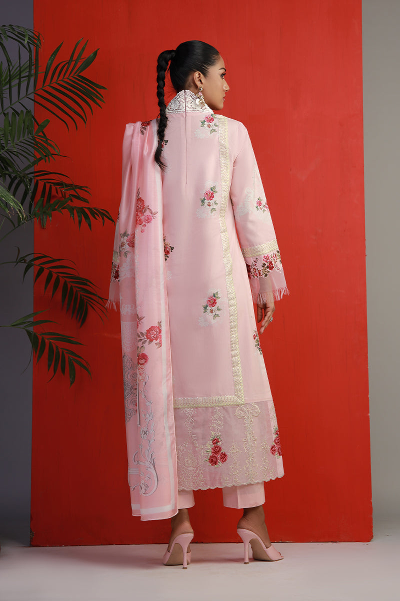 Shamaeel Ansari | Bagh e Bahar Lawn | Gulabo - Luxury Dress - available at Maria Faisal in UK and USA.