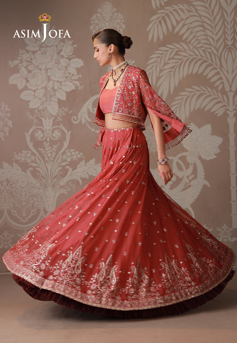 Asim Jofa | Zari Festive Collection | AJULD-04 - Formal Dress - available at Maria Faisal in UK and USA.