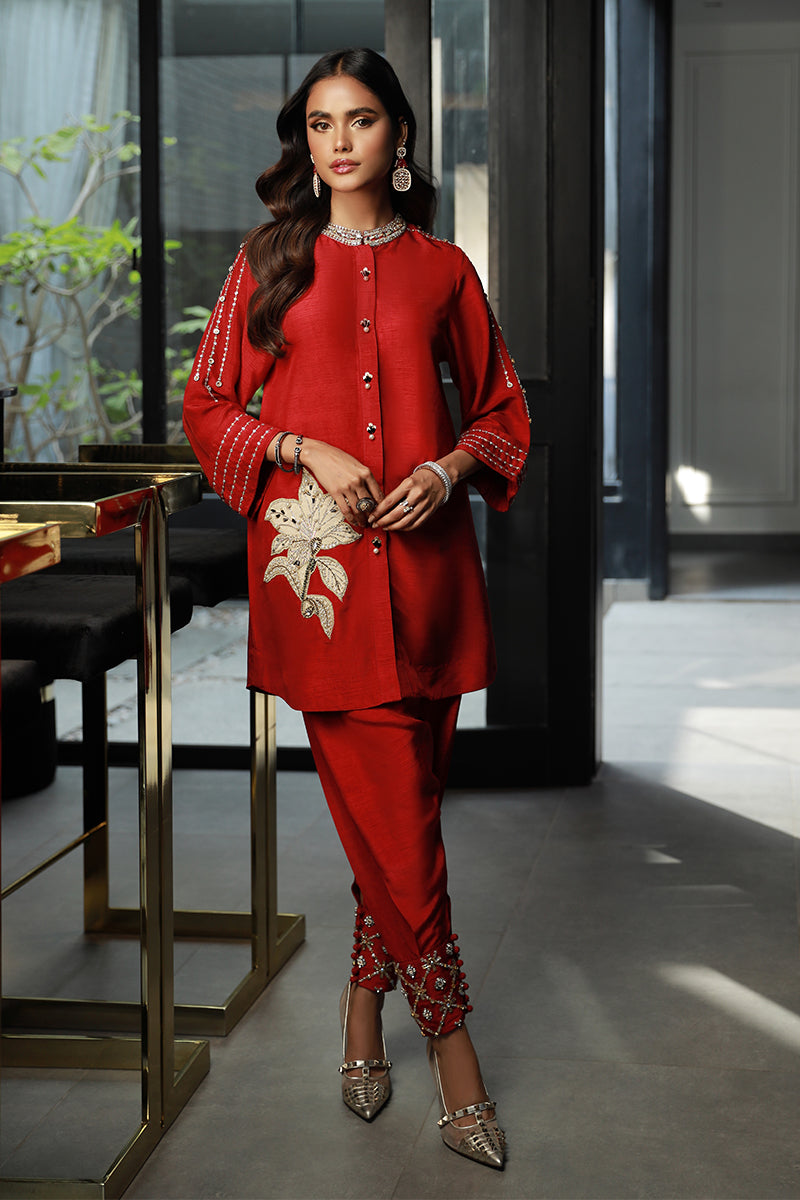 Wardha Saleem | Luxury Pret Traditional Wear | ZIAA (2PC) - Ladies Clothes 