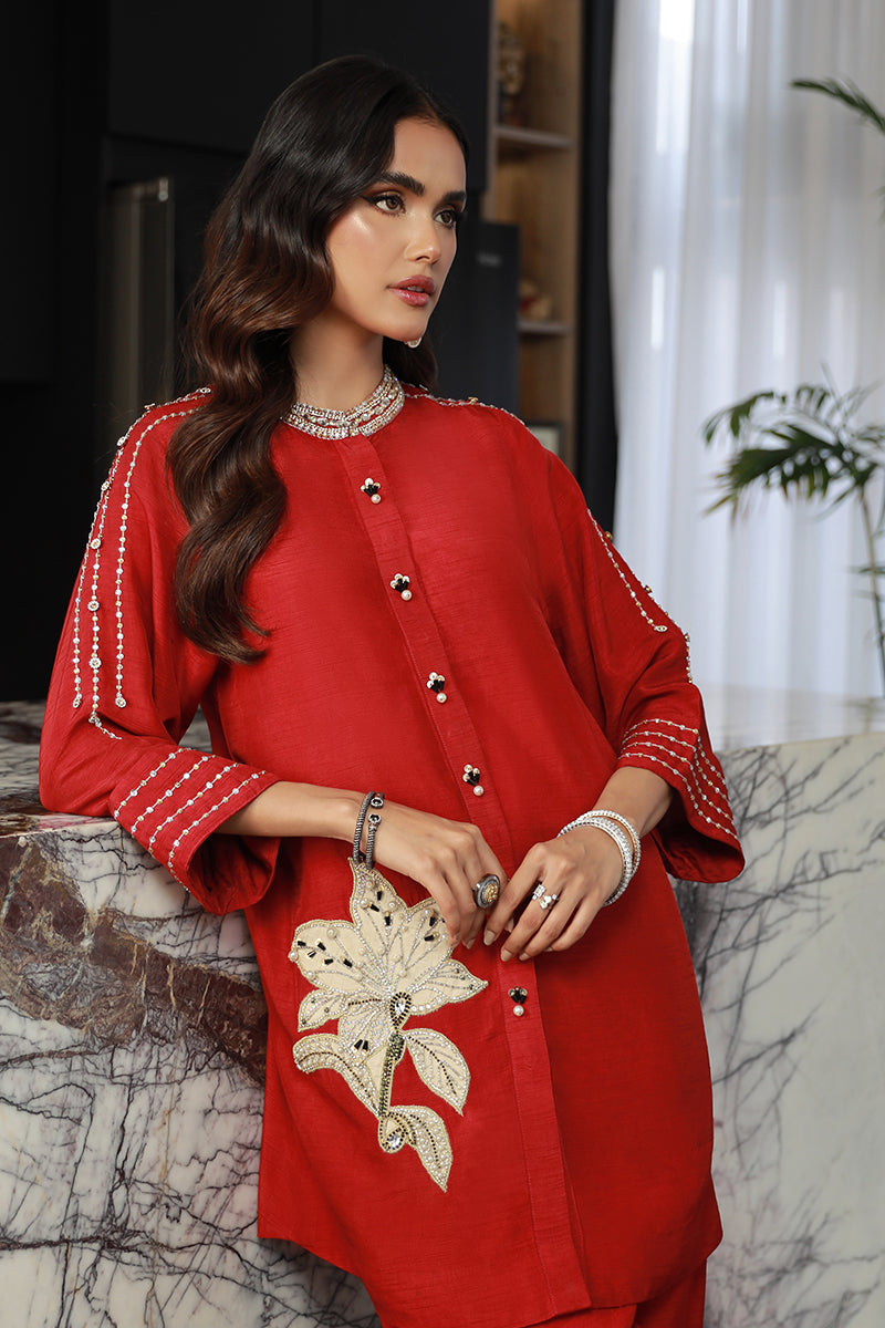Wardha Saleem | Luxury Pret Traditional Wear | ZIAA (2PC) - Ladies Clothes 