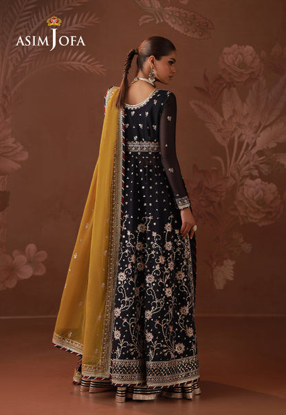 Asim Jofa | Zari Festive Collection | AJULD-01 - Formal Dress - available at Maria Faisal in UK and USA.