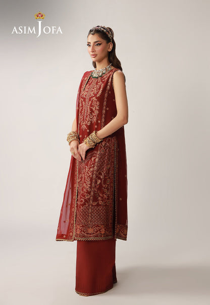 Asim Jofa | Layaan Festive Collection | AJULO-11 - Formal Dress - available at Maria Faisal in UK and USA.