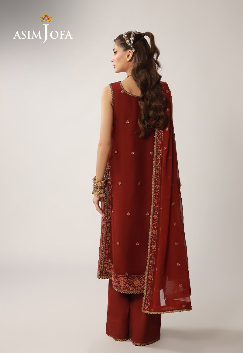 Asim Jofa | Layaan Festive Collection | AJULO-11 - Formal Dress - available at Maria Faisal in UK and USA.