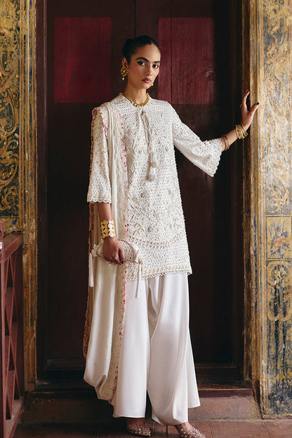 Suffuse | Silk Pret Summer 26 | SALIHA - Formal Dress - available at Maria Faisal in UK and USA.
