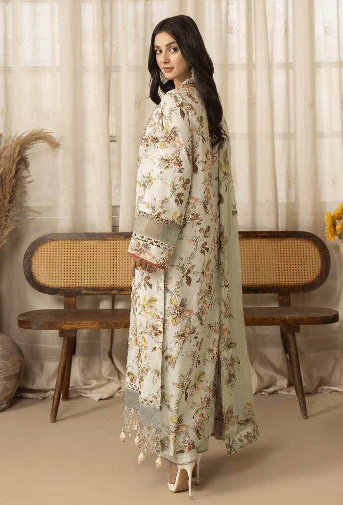Humdum | Senora Lawn 25 | Senora - D09 by Maria Faisal - Registered Vendor of : Humdum - type : Ladies Clothes - 100% original wedding dresses
