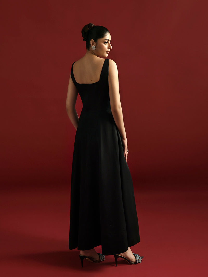 Caia | Basics 26 | Look 5 - Luxury Dress - available at Maria Faisal in UK and USA.