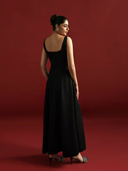 Caia | Basics 26 | Look 5 - Luxury Dress - available at Maria Faisal in UK and USA.