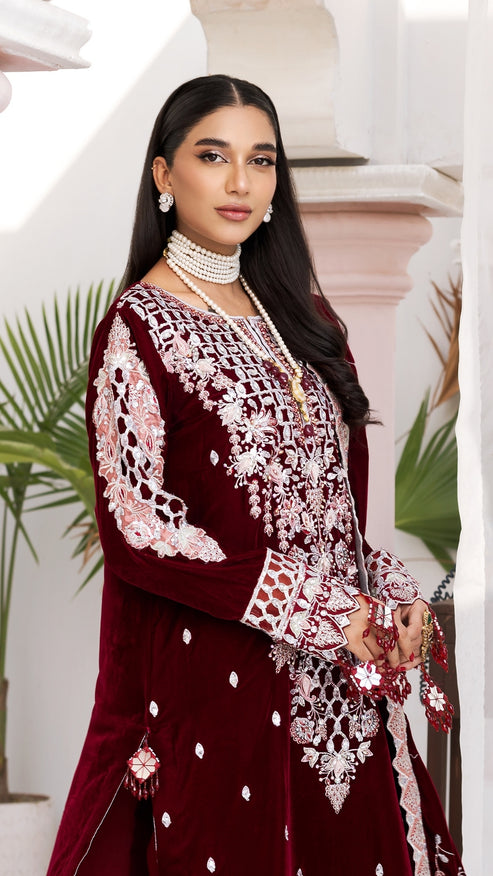 Zebtan | Andaz e Makhmal | ZAM-06 - Ladies Clothes - Maria Faisal