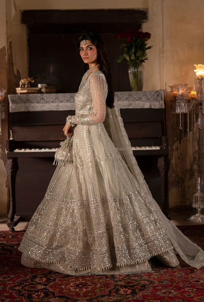 Ajr Couture | Dastan e Ishq | Roohi - Formal Dress - available at Maria Faisal in UK and USA.