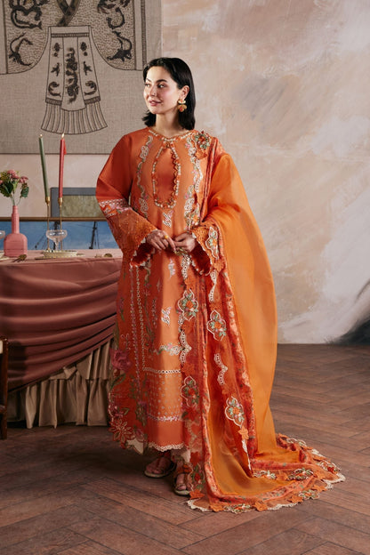 Maryam Hussain | Luxury Lawn 26 Vol 2 | Sharjeena - Luxury Dress - available at Maria Faisal in UK and USA.