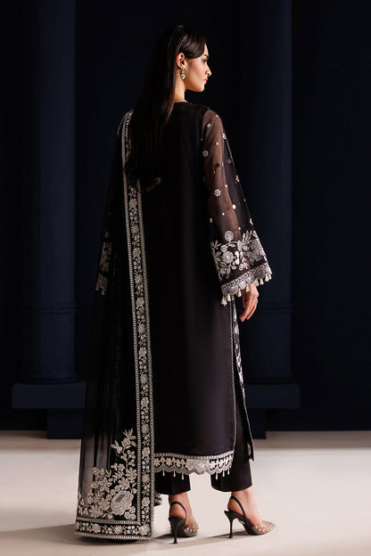 Baroque | Formals Collection | EMBROIDERED COTTON NET UF-4441 - Formal Dress - available at Maria Faisal in UK and USA.