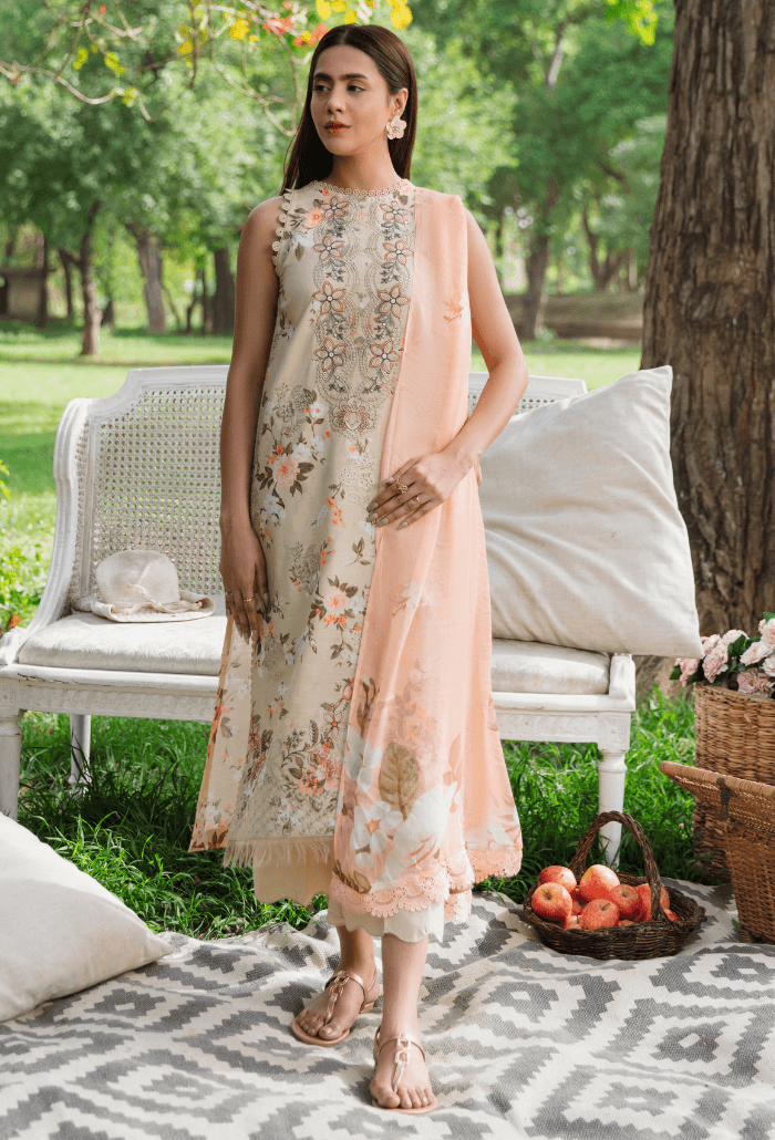Hum Dum | Summer Breeze 25 | D05 by Maria Faisal - Registered Vendor of : Hum Dum - type : Ladies Clothes - 100% original wedding dresses