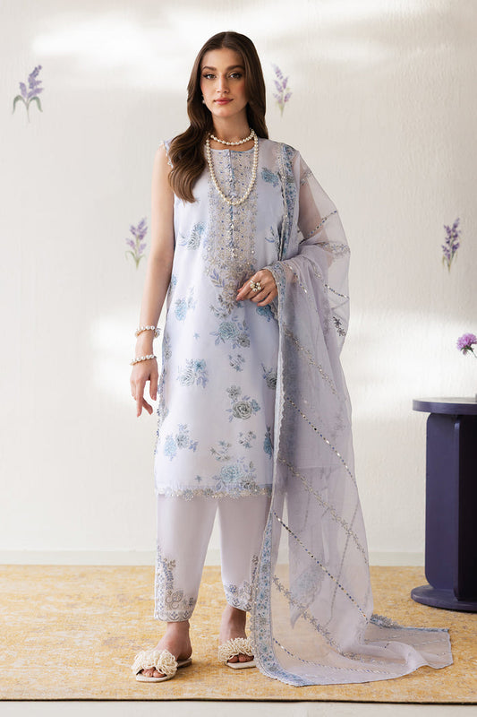 Baroque | Luxury Summer Pret | UF-4424 - Luxury Dress - available at Maria Faisal in UK and USA.