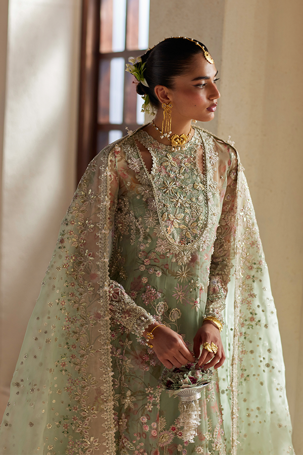 Suffuse | Freeshia Wedding Formals | Calene - Wedding Dress - available at Maria Faisal in UK and USA.