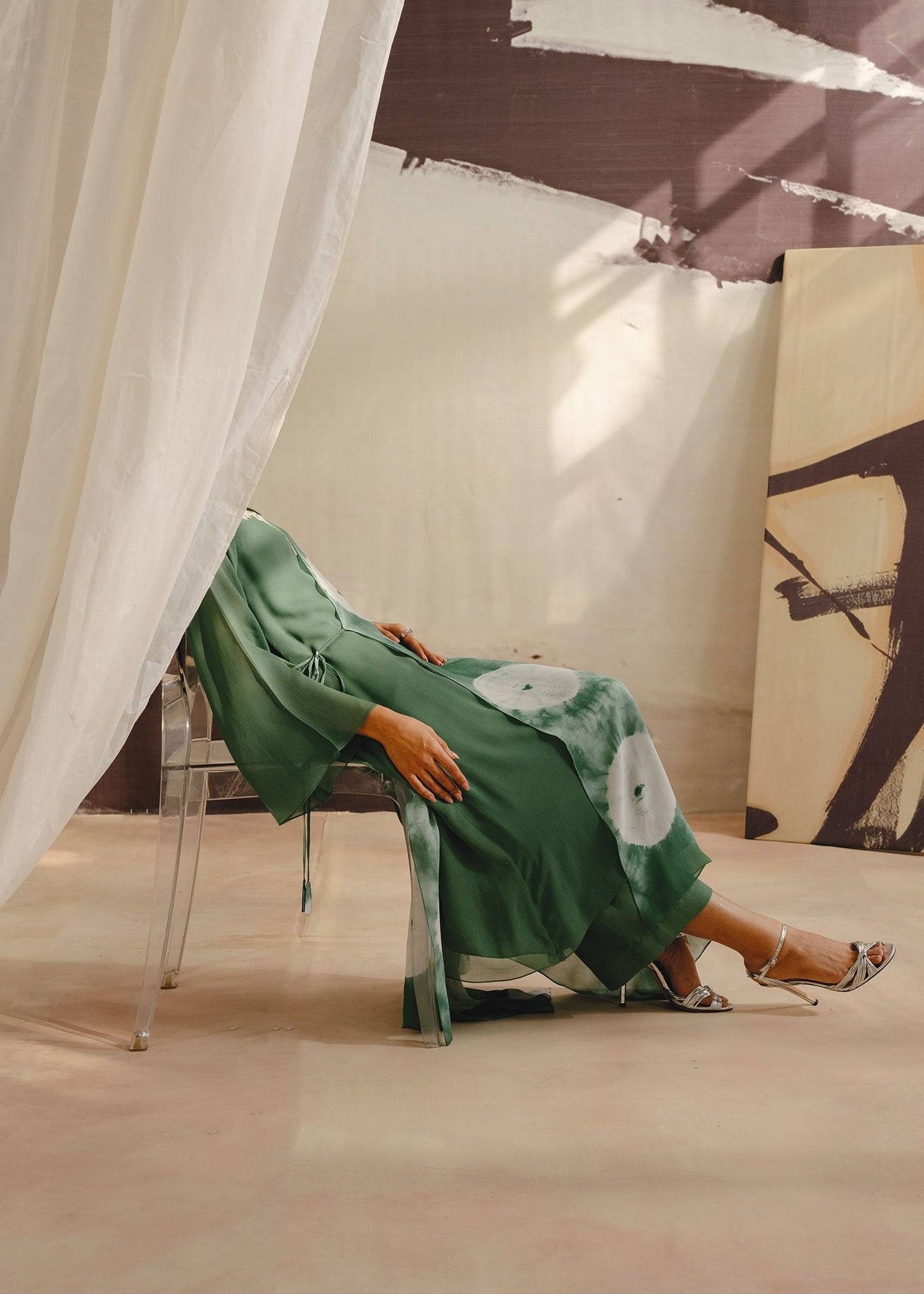 Mahgul | Eye of Cemal | Olive Sun by Maria Faisal - Registered Vendor of : Mahgul - type : Ladies Clothes - 100% original wedding dresses