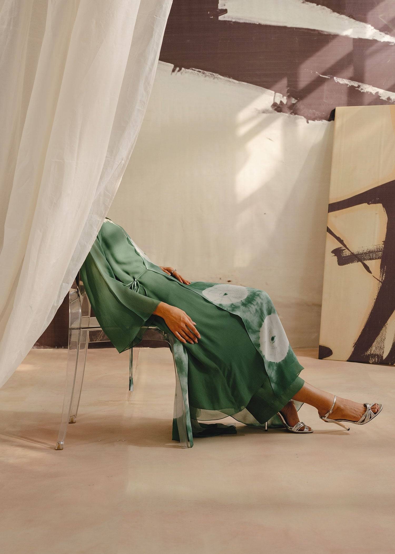 Mahgul | Eye of Cemal | Olive Sun by Maria Faisal - Registered Vendor of : Mahgul - type : Ladies Clothes - 100% original wedding dresses