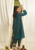 Zarqash | Tresor Luxury Lawn 24 | ZQT 0011 DINA - Waniyas