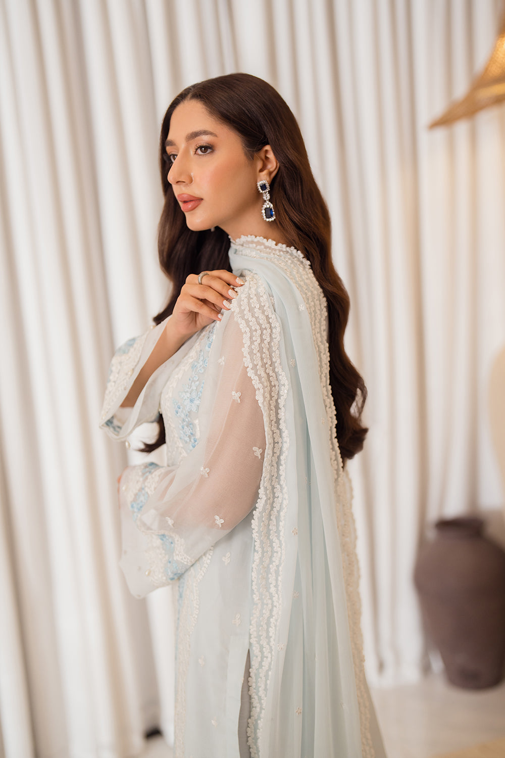 Azure | Ensembles Embroidered Formals | Ocean Whisper - Ladies Clothes 