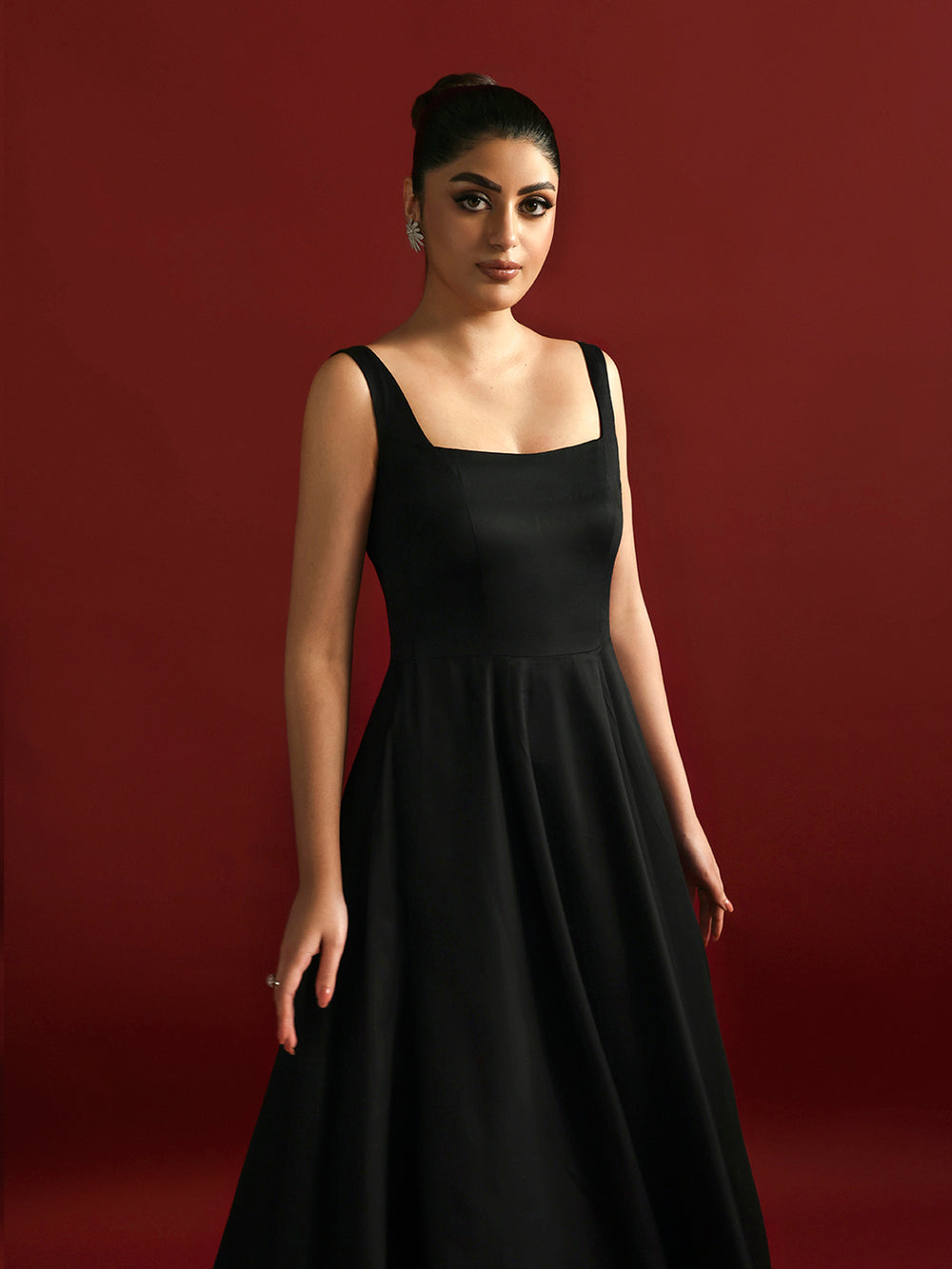 Caia | Basics 26 | Look 5 - Luxury Dress - available at Maria Faisal in UK and USA.
