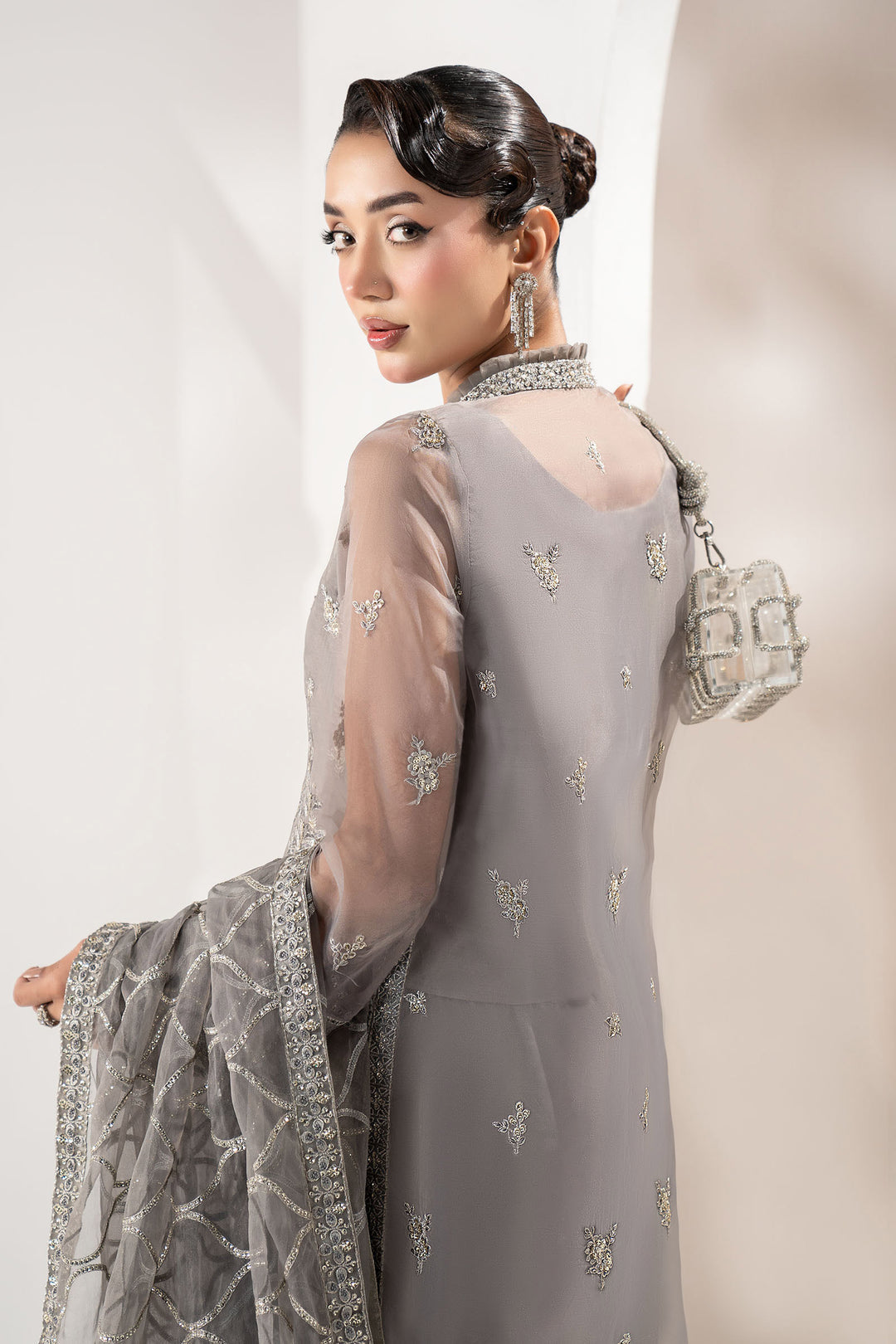 Maria B | 3 piece Embroidered Dress | WS1028