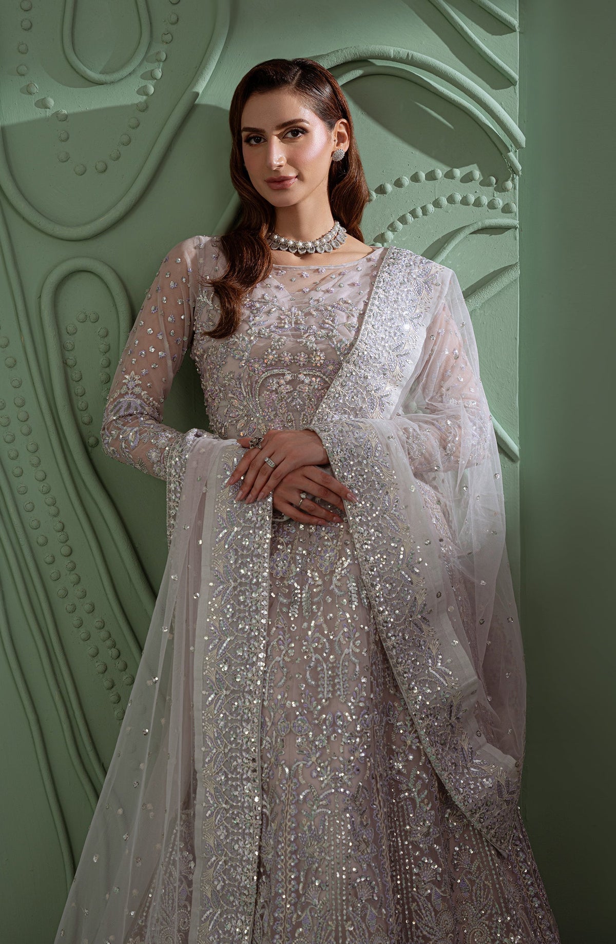 Eleshia | Zarin Wedding Formals 26 | Zehra - Wedding Dress - available at Maria Faisal in UK and USA.