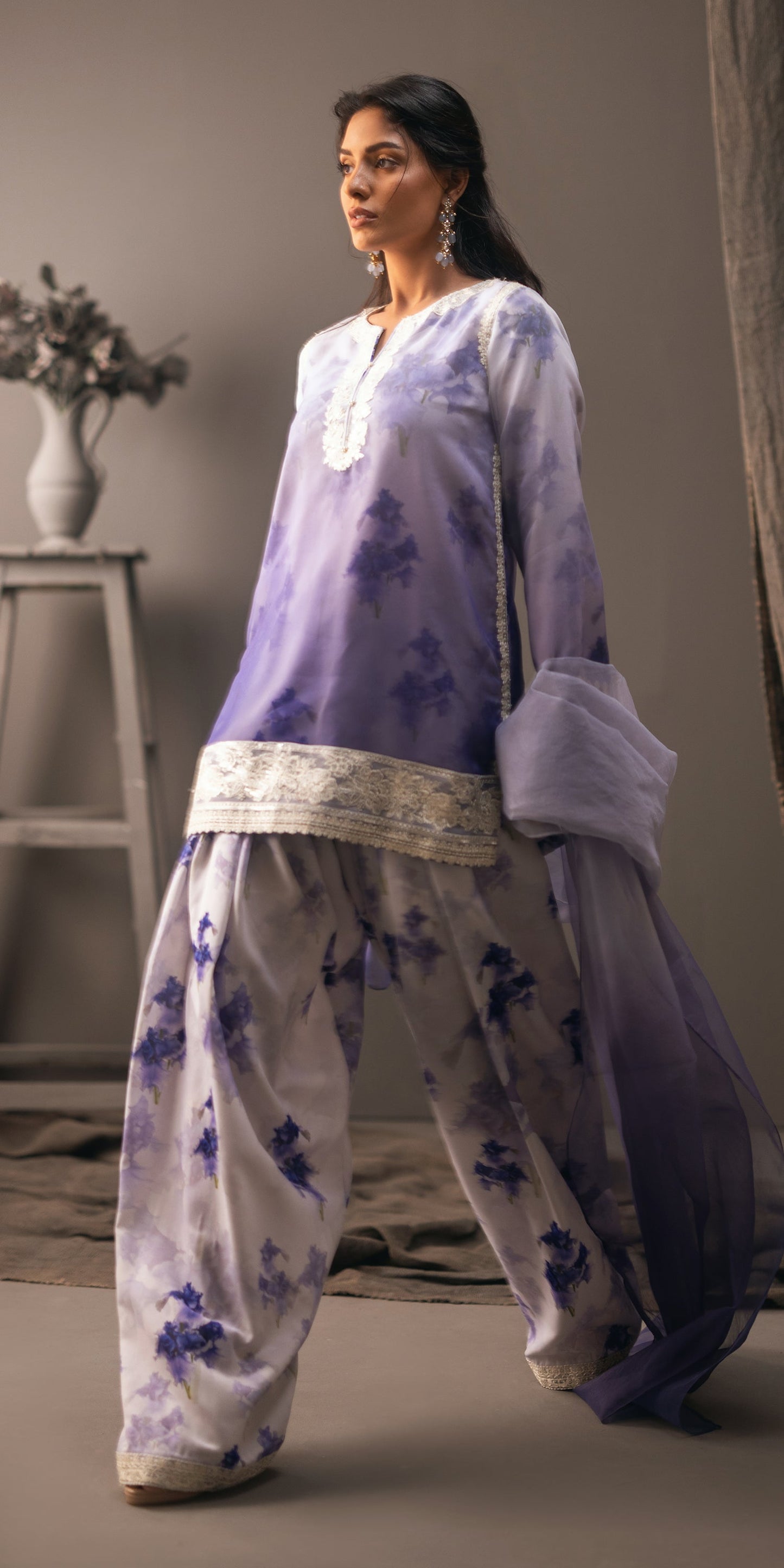 Erum Khan | Beyond Basic | CITY LUXE - Designer Dress with Intricate embroidery and embellishments. Shop elegent wedding dress at Maria Faisal.