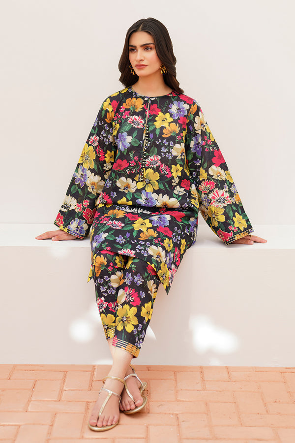 Baroque | Luxury Pret 24 | LAWN PR-929 - Designer Dress with Intricate embroidery and embellishments. Shop elegent wedding dress at Maria Faisal.