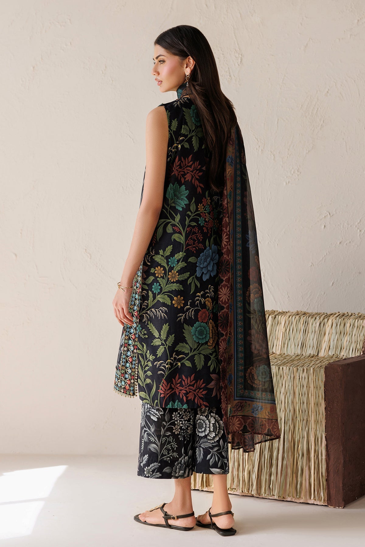 Baroque | Luxury Summer Pret | UF-4516 - Luxury Dress - available at Maria Faisal in UK and USA.