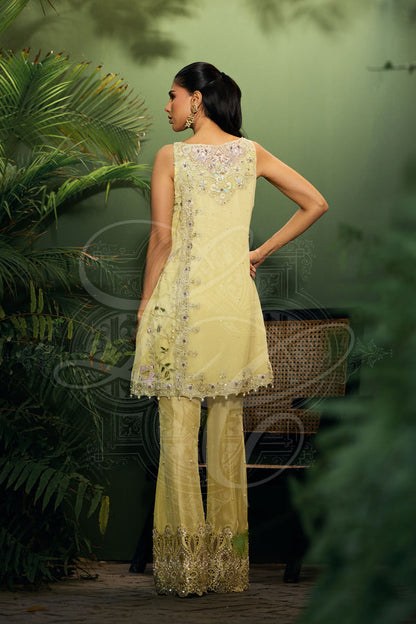 Layla Chatoor | Luxury Pret | Mahea - Luxury Dress - available at Maria Faisal in UK and USA.