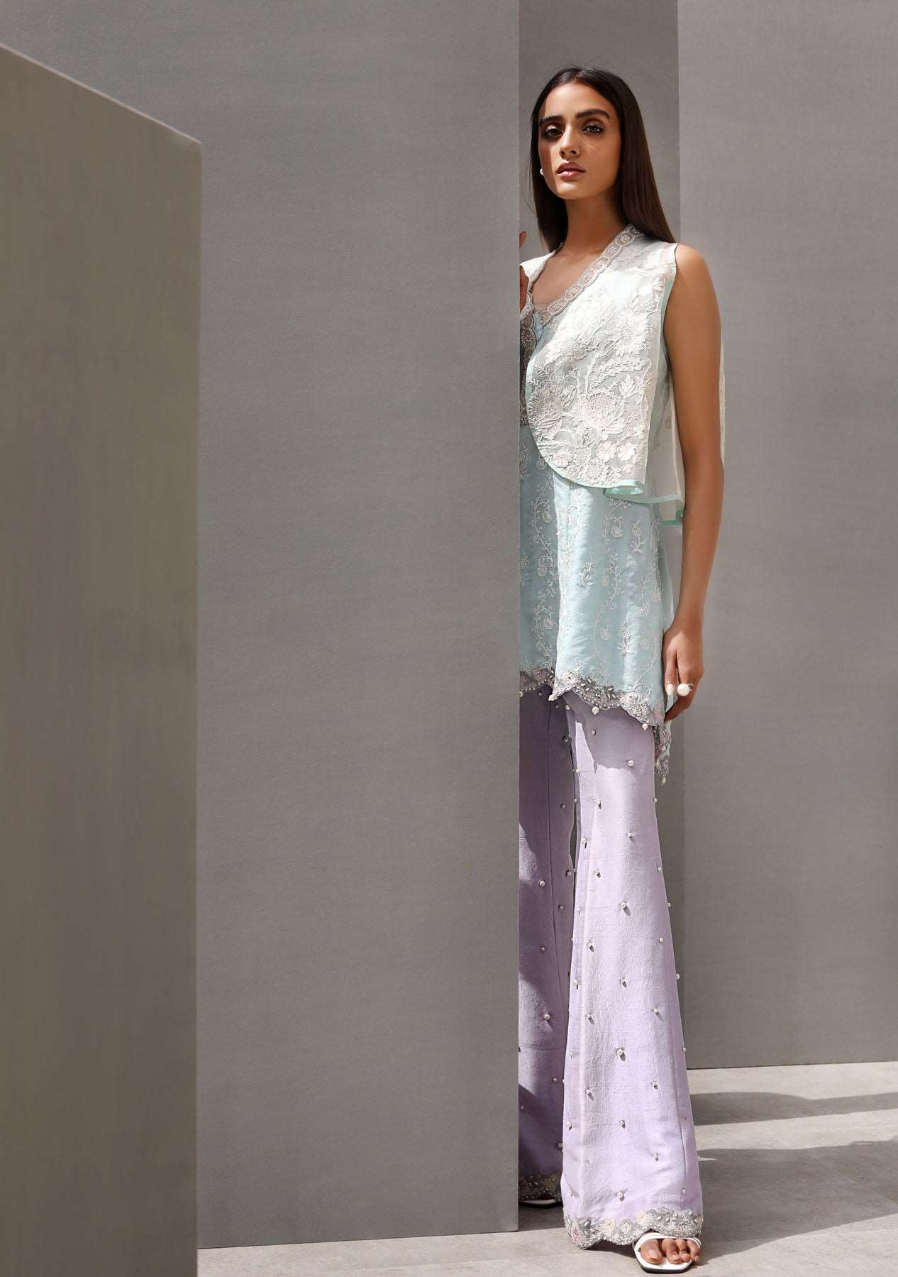 Layla Chatoor | Pret A Porter | LC-01 - Luxury Dress - available at Maria Faisal in UK and USA.