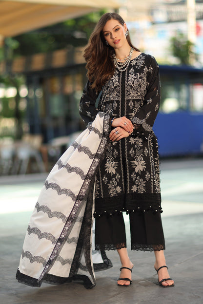 Charizma | Range Lawn | RN6-01 - Luxury Dress - available at Maria Faisal in UK and USA.