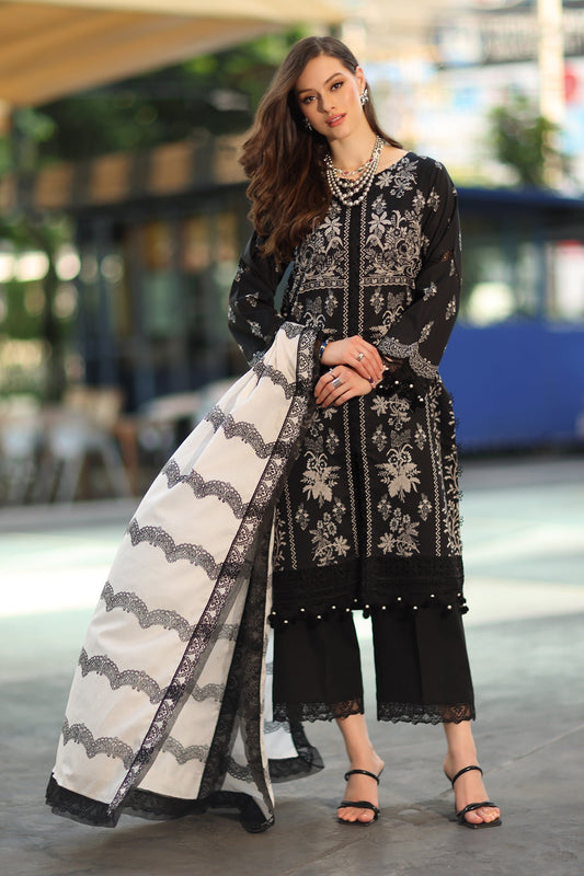 Charizma | Range Lawn | RN6-01 - Luxury Dress - available at Maria Faisal in UK and USA.