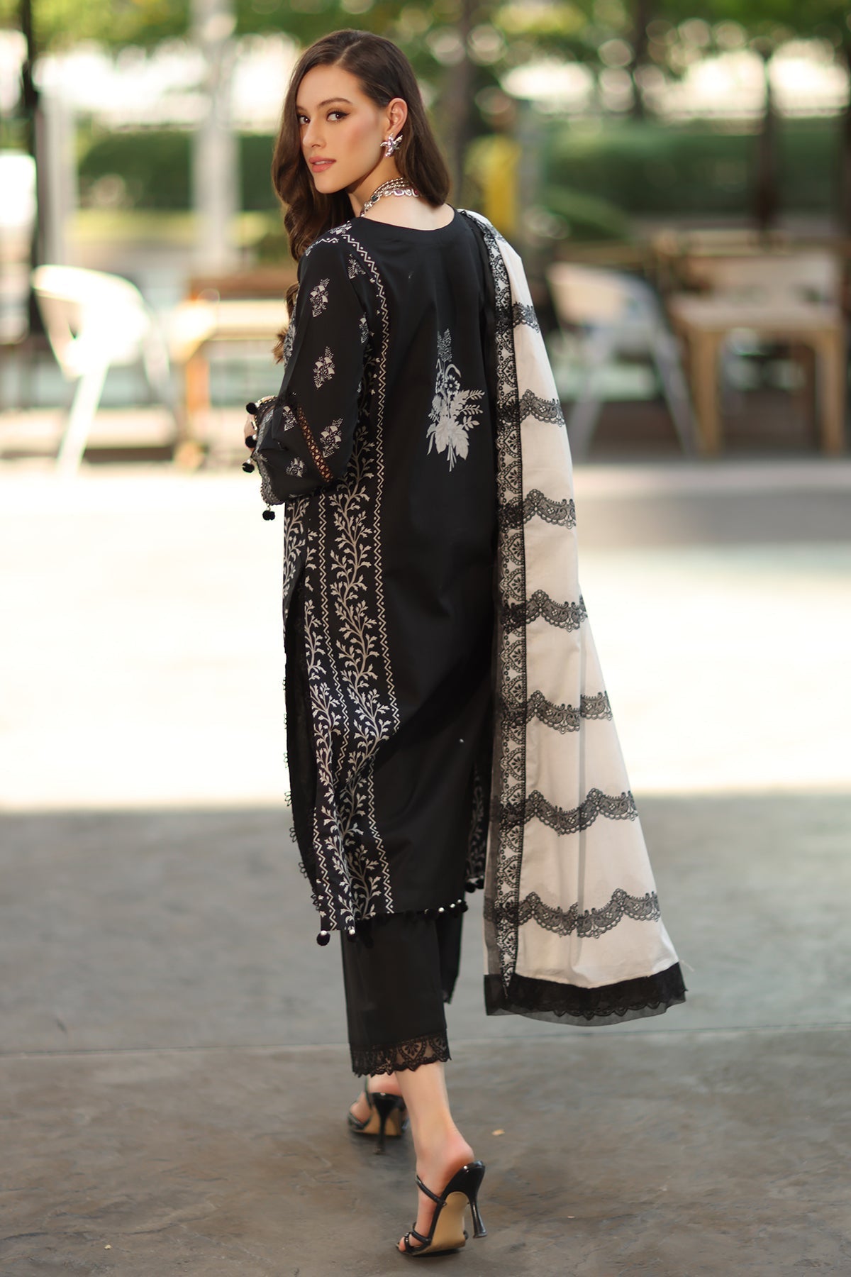 Charizma | Range Lawn | RN6-01 - Luxury Dress - available at Maria Faisal in UK and USA.