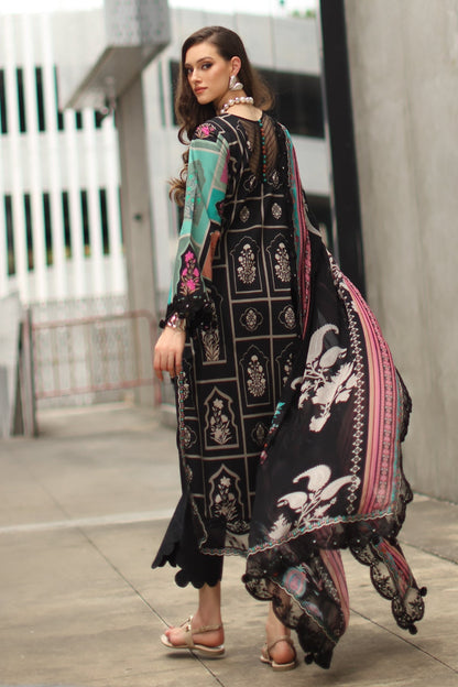 Charizma | Combination Lawn | CC6-21 - Luxury Dress - available at Maria Faisal in UK and USA.