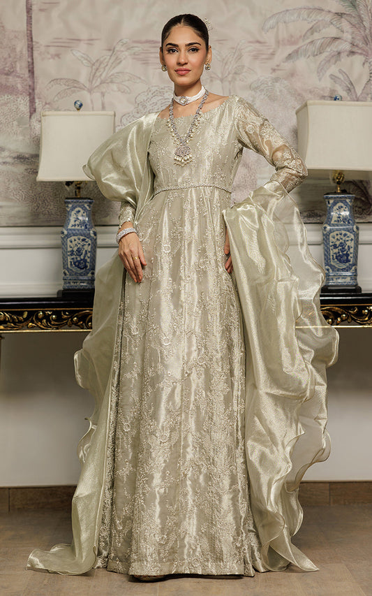 Threads and Motifs | Formal Dresses 25 | Embroidered Maxi - Ladies Clothes - Maria Faisal