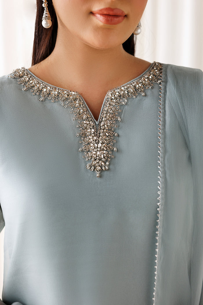 Baroque  | Luxury Pret 26 | EN-1294 - Luxury Dress - available at Maria Faisal in UK and USA.